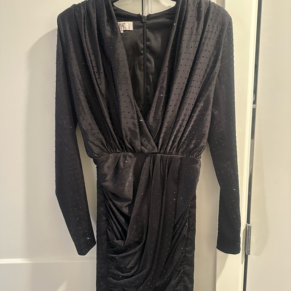 HOUSE OF CB BLACK COCKTAIL DRESS